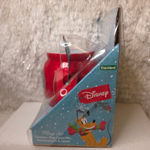 Frankford’s Disney Mickey & Minnie Red Christmas Mug & Spoon Holiday Gift Set - Picture 5 of 7